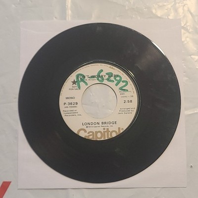 London Bridge - Don't Worry Baby/ The Sun Don't Shine - Capitol Promo 45 Record