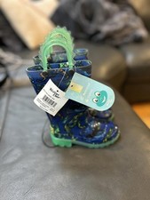 Western Chief Kids' Rain Boots - Blue Monster Design