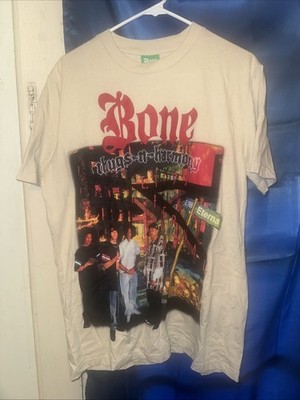 Bone Thugs-N-Harmony Eternal 1999 Album Cover T Shirt Shoes Palace Men's Medium