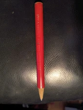 Arm & Hammer and Cow Brand Soda, Vintage Advertising Wooden Pencil