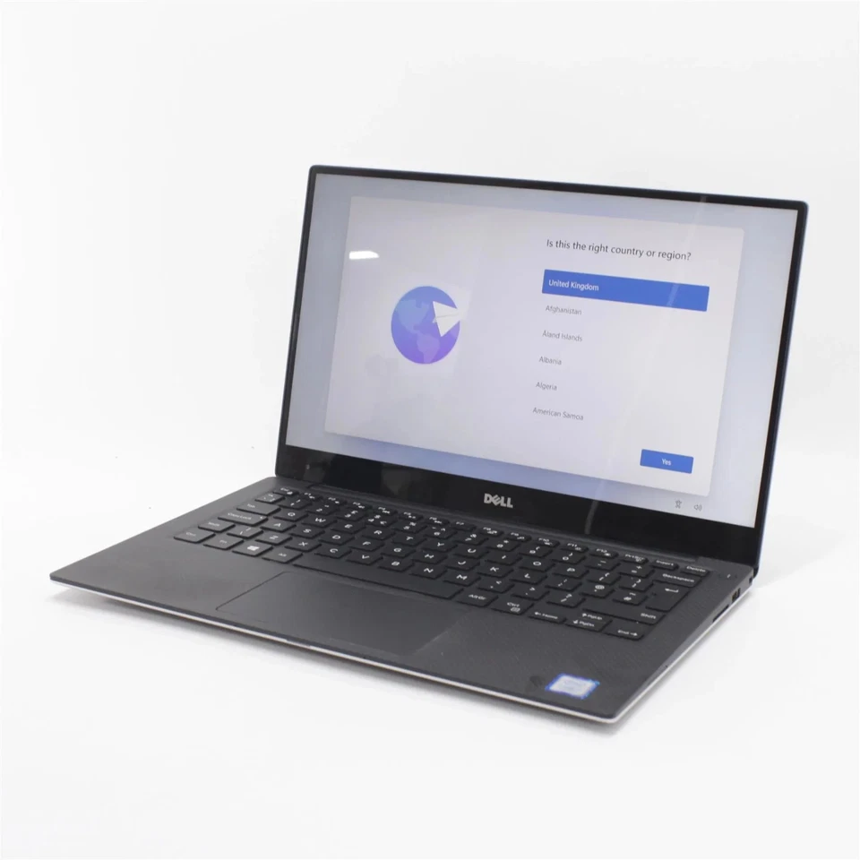 Dell XPS 13 9350 13.3" QHD+ FAST Laptop i7-6500U 8GB RAM 256GB SSD - BAT FAIL, photo 1 of 3
