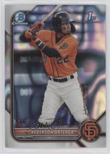 2022 Bowman Chrome Prospects Lava Refractor /399 Aeverson Arteaga #BCP-82