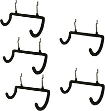 Menecor 5PCS Pegboard Drill Holder with Double Hooks and Accessories Bag for ...