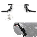 Stunt Rear Sub Cage & Footpeg Rearsets Fit For Honda Grom 125 MSX125 2016-2020