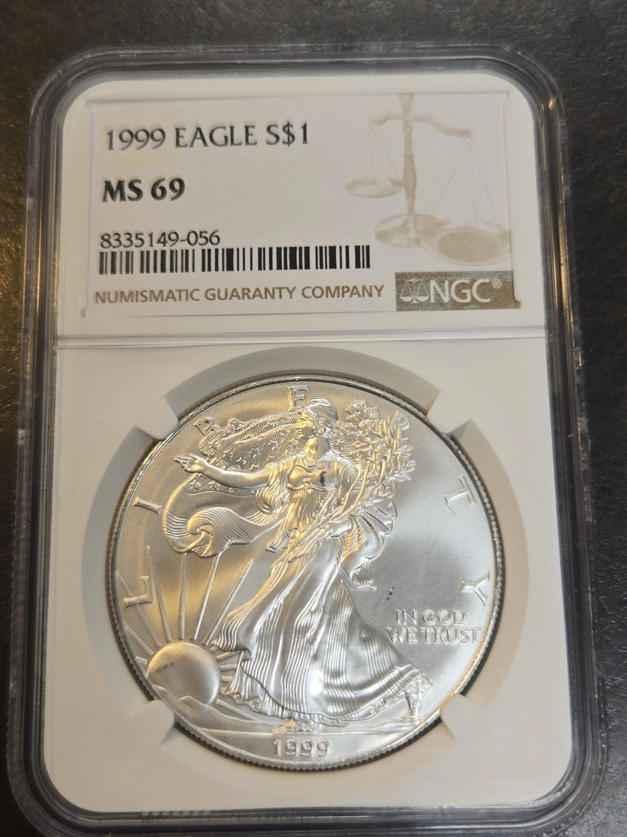 1999 Grade MS 69 Silver Bullion Coins for sale | eBay