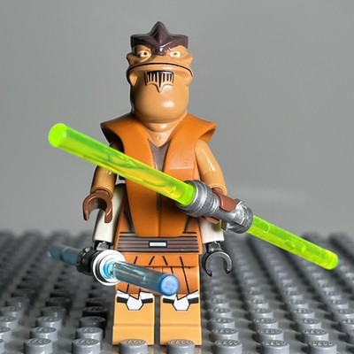 LEGO Star Wars Jedi General Pong Krell Minifigure SW0435 Rare Clone Wars 2D