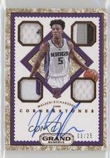 2016 Grand Reserve Rookie Cornerstones Granite 3/25 Malachi Richardson Auto 1a2