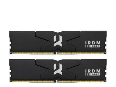 GOODRAM 32GB (2x16GB) DDR5 6000 MHz CL36 IRDM BLACK V SILVER Arbeitsspeicher RAM