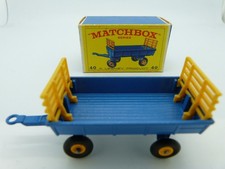 Matchbox Lesney 40 Hay Trailor in Original Box