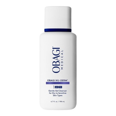 Facial Cleanser 6.7 Oz Obagi Nu Derm Gentle Daily Wash Gently Removes