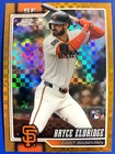 2026 Topps Chrome Bryce Eldridge #254 ROOKIE Gold X-Fractor /50