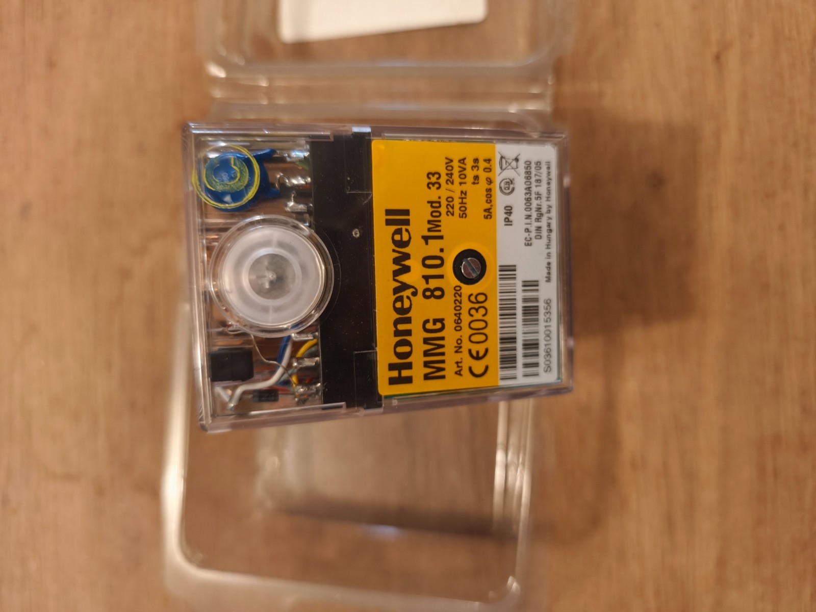 Boîtier de contrôle Honeywell MMG810.1 Mod 33 pour brûleur de gaz fiable