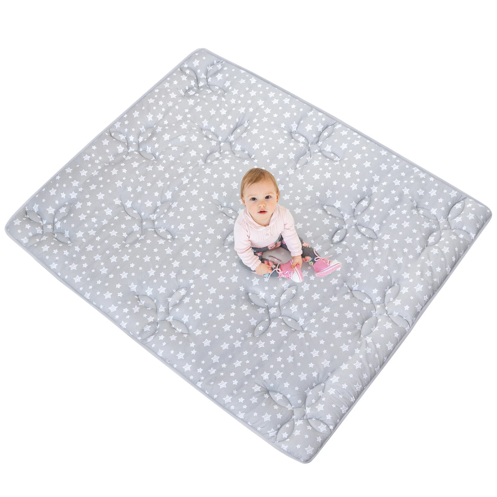 Thick Baby Play Mat Non-Slip Baby Crawling Mat Playpen Mat for Playing 72"×59"