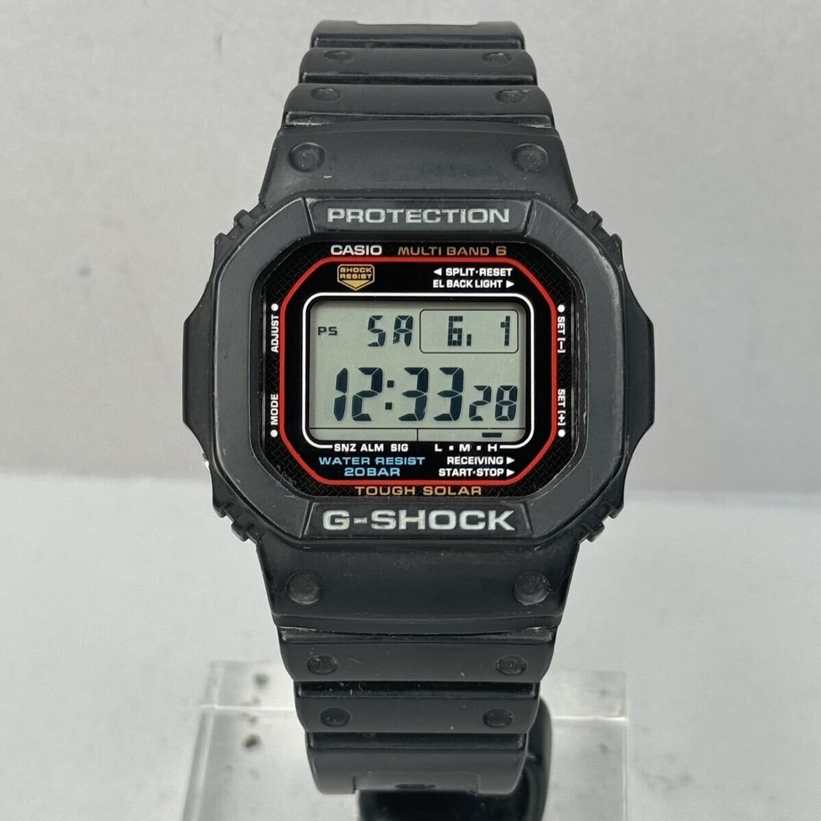 CASIO G-SHOCK GW-M5610-1JF Radio Solar Digital Watch Black