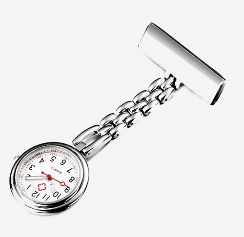 Nurse Watch Schwesternuhr Silikon Krankenschwesternuhr Pulsuhr Kitteluhr Pflege - Bild 36 von 36