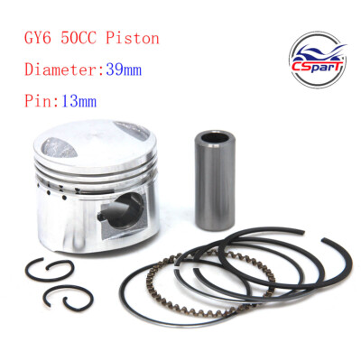 39 Mm Kolbenring-Set Für 49-50cc GY6 139QMB Motor – Für TaoTao, Jonway, Roller, ATV, Dirt Bike – Verbesserte Kompression