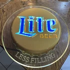 Miller Lite Wall Motion Light Sign Vintage 1996 Plug In Beer Mancave