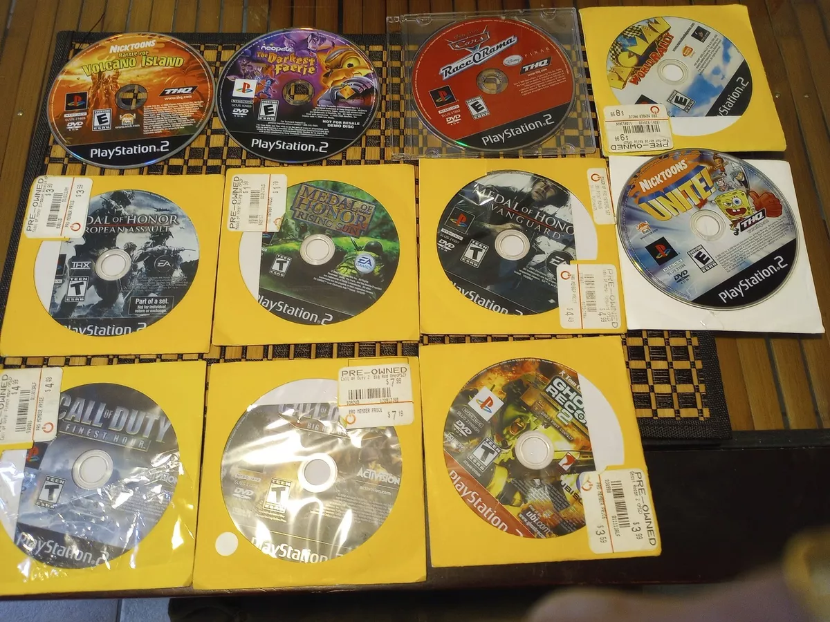 11 Playstation 2 PS2 game lot. Disc Only tested works !! Reads and plays