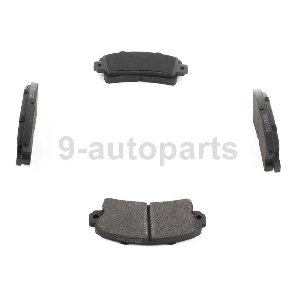 Kit Pastillas Freno Delanteras y Traseras Para 1972 1973 1974 1975 Renault R12 Foto 2 de 4