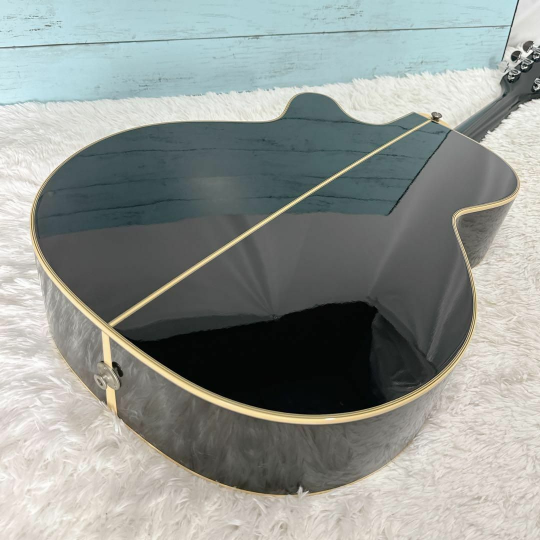ギター Takamine TDP512BL Electric Acoustic Guitar Takamine TDP512 BL Black Made in