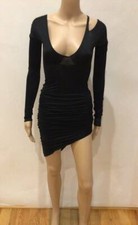 GUCCI BY TOM FORD 2003 ASYMMETRICAL OPEN BACK DRESS SZ X-SMALL