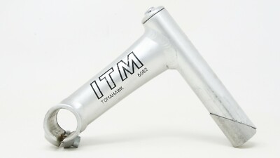NOS ITM TOMAHAWK MTB STEM SILVER 1+1/8 120mm 80S 90S VINTAGE