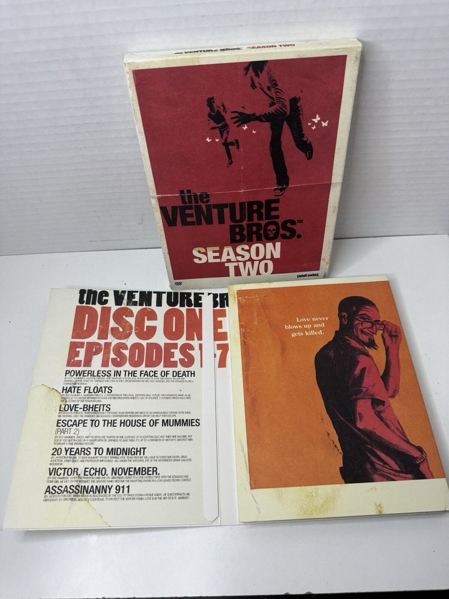 The Venture Bros.: Seasons 1-3 DVD 1 2 3 Adult Swim Adult Comedy