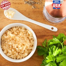 Minced Garlic in Water Family Size 32oz Gluten Free Chopped Culinary Essential