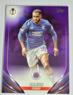 2023-24 Topps UEFA Club Competitions - Purple #34 Danilo Pereira da Silva /299