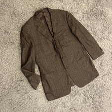 Ermenegildo Zegna Silk Cashmere Sport Coat Jacket Switzerland Made Sz 54L US 44L