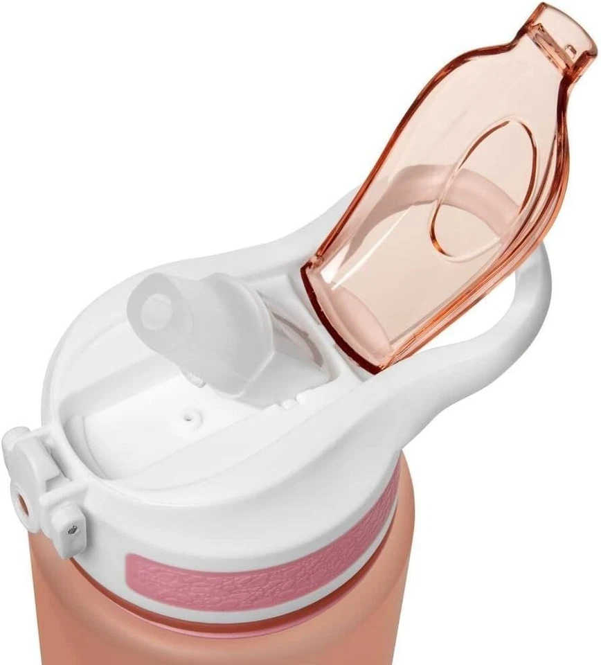 Sports Motivational Drinking Water Bottle With Time Marker 32 Oz BPA Free - Image 4 of 4