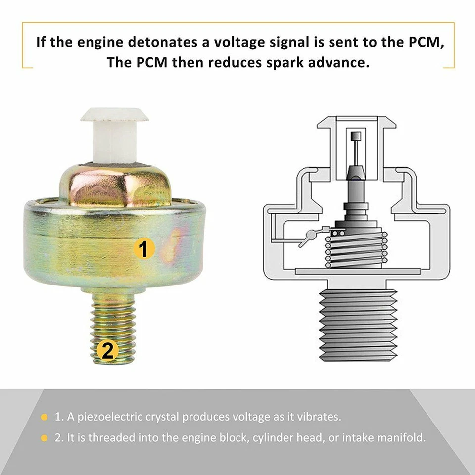 线束和双敲门传感器适用于雪佛兰 GM LS1 LS6 LQ9 4.8L 5.3L 6.0L 8.1L — 第 4/4 张图片