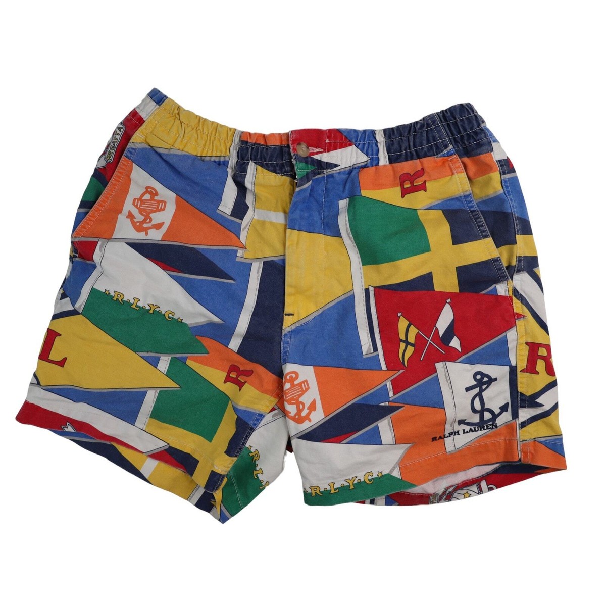 パンツ POLO RALPH LAUREN/ SAILING FLAG SHORTS Polo Ralph Lauren Yacht Club Sailing Flags Shorts | eBay