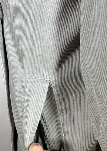 Chelsea & Violet Girl’s Junior Jacket Coat Large Corduroy Gray Double Breast $70 - Picture 8 of 15