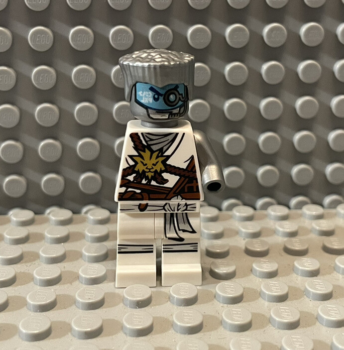 Lego Ninjago Minifigure / njo266 Zane / 70588 / Missing Body