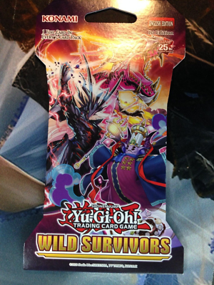Yugioh "Wild Survivors" 7-Card 1st Ed. Sealed Booster Pack X1 | eBay