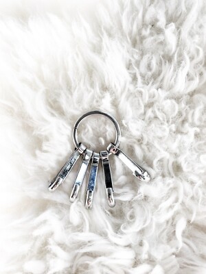 Helmut Lang OG Archive Keyholder, Key ring