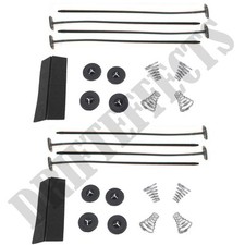 2X UNIVERSAL RADIATOR ELECTRIC FAN MOUNTING KIT STRAP TIES COOLING KIT free ship
