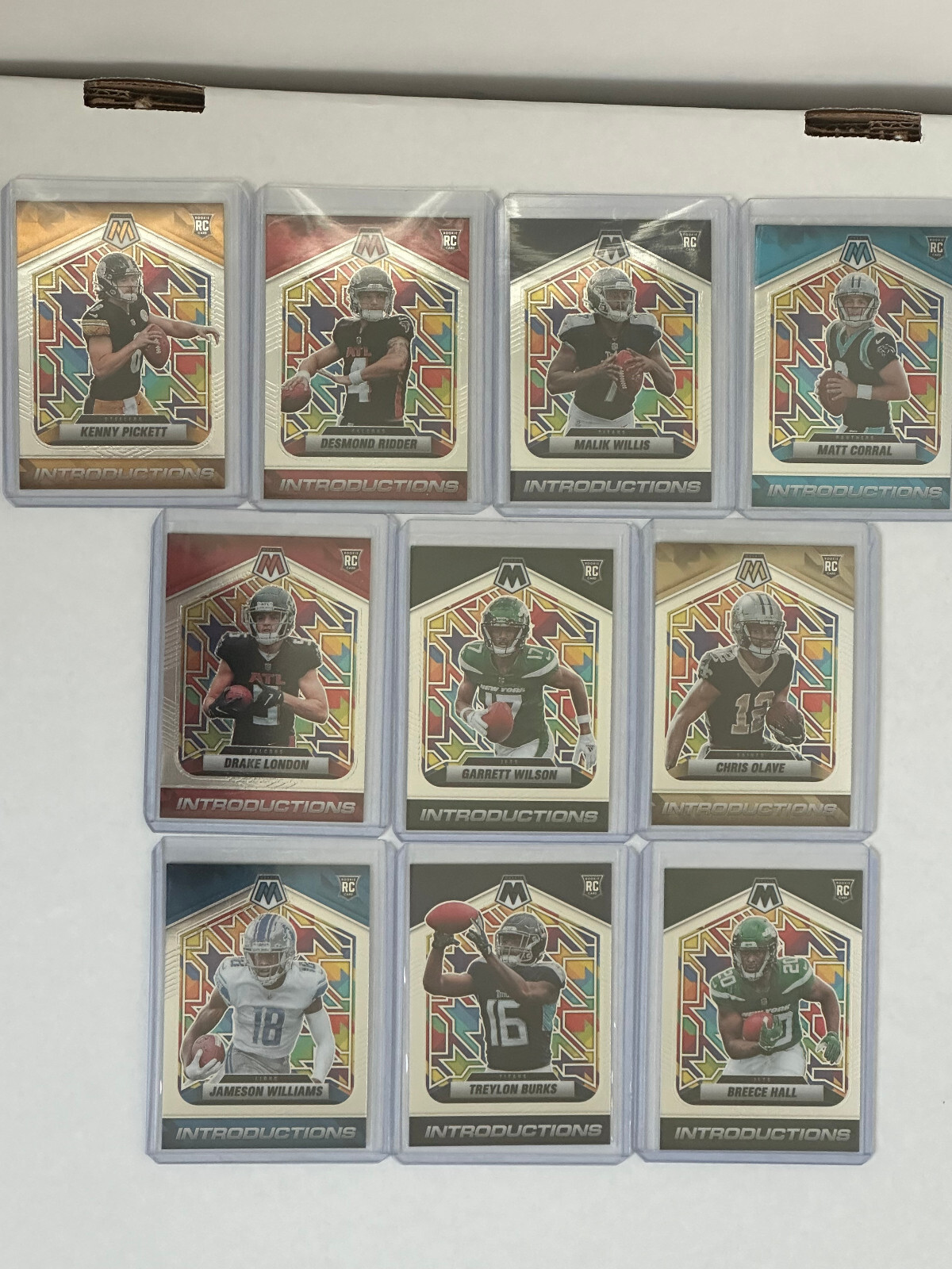 2022 Mosaic Football All Rookies RC NFL Debut and Inserts FULL SET