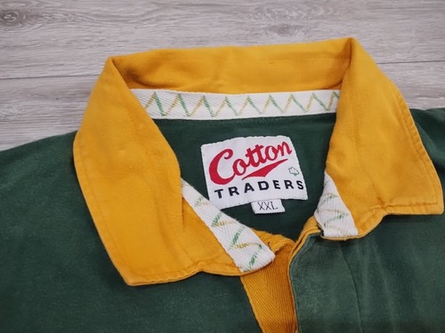 South Africa Rugby Home Shirt 1992/1995 Cotton Traders 2XL Jersey Top Springboks - Picture 9 of 19