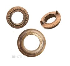 Rosette Fensterolive antik alt Messing Fenstergriff Aufsteckrosette Fensterkn...