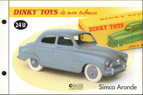 DINKY Toys Atlas Sheet Specification Without Certificate Choice - Picture 22 of 79