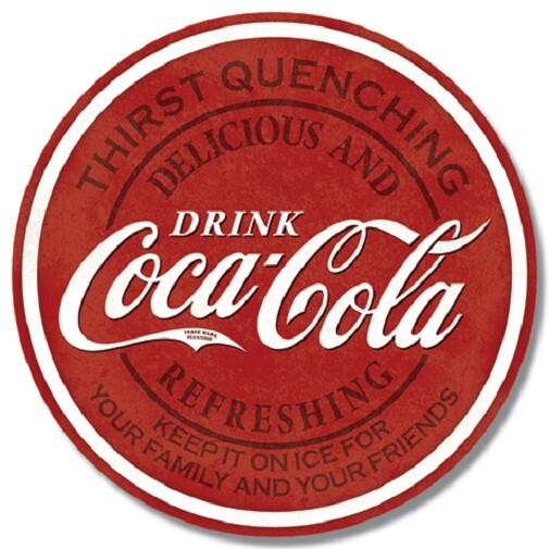 Coke - Coca-Cola Metal Sign/Poster (SKU 2330) | eBay