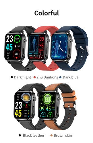 Smart Watch Laser Health Temperature Monitoring Heart Rate Oxygen Blood Pressure - Zdjęcie 8 z 13