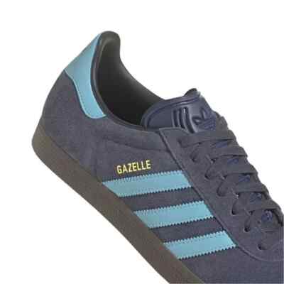 adidas Originals Mens Gazelle - Shoes Shadow Navy/Clear Blue/Gum Size 12.0