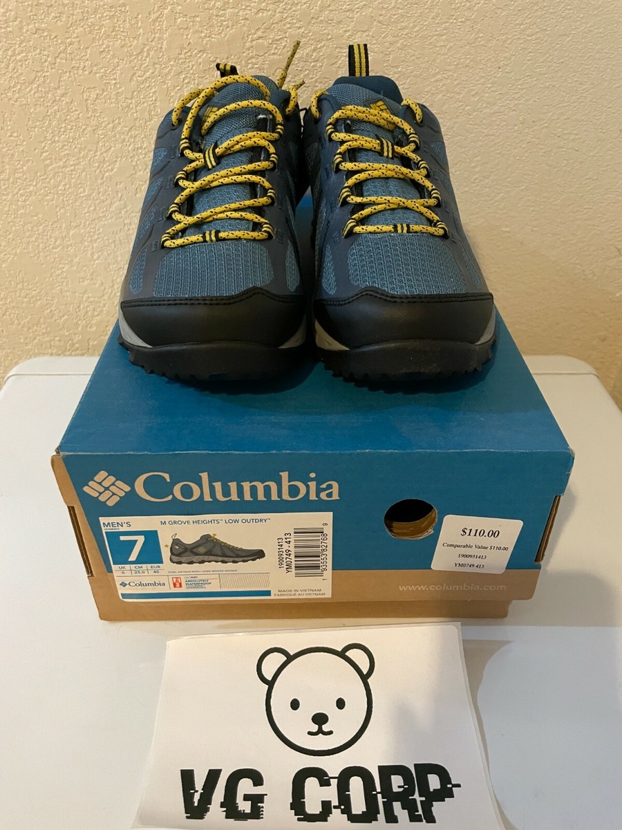 Columbia Men\'s Size 7.5 Grove Heights Low Outdry Waterproof Hiking Work Shoes Columbia | Shoes | Columbia Grove Heights Low Waterproof  main image 2