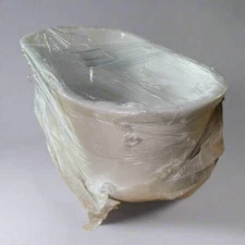 WOODBRIDGE Freestanding Bathtub Sz 67” L x 32” W x 23” H, White B0013 BTA1513