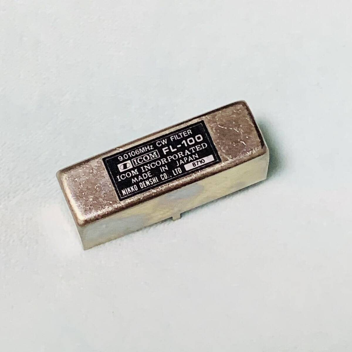 ICOM FL-100 500hz CW narrow filter For IC 756/746/706MKIIG ICOM FL-100 500hz CW narrow filter For IC 756/746/706MKIIG