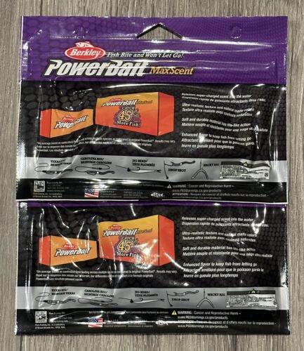 BERKLEY POWERBAIT Max Profumo Naso Piatto Minnow 4” 10CT Blu Prl Nero Hgram & 10CT Bl - Foto 2 di 2