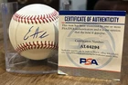 Emerson Hancock Signed Autographed Major League Baseball PSA COA Mariners